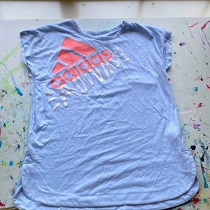 Girls Adidas workout t-shirt